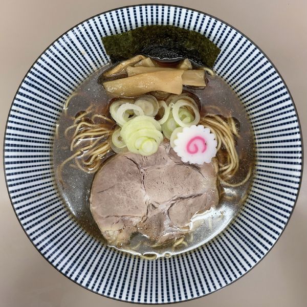 「黒煮干そば」@庵悟の写真