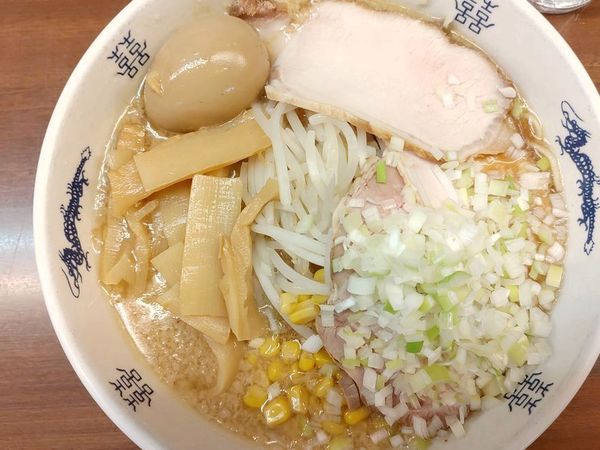 「一番ラーメンみそ＋ネギ＋メンマ」@ラーメン一番の写真
