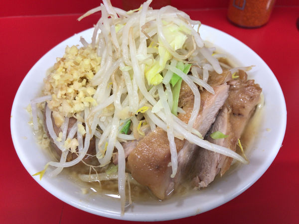 「小ぶた(ニンニク、ショウガ) 850円」@ラーメン二郎 大宮公園駅前店の写真