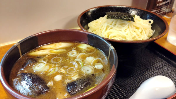 「【昼】揚げナスつけめん」@佐野ラーメン たかのの写真