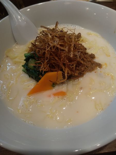 「奶油麺（コース内の１つ）」@雲呑麺のお店 おんわの写真