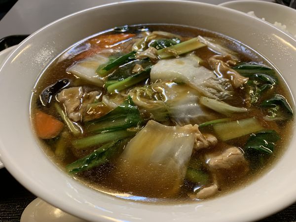 「広東麺セット(830円)」@中国料理 天華の写真