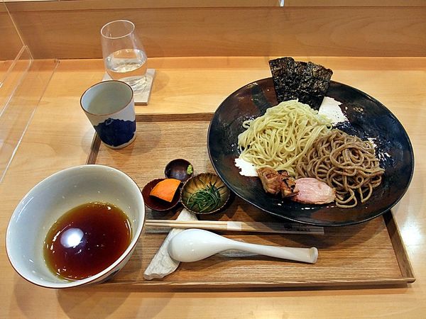 「しょうゆつけ麺」@飯田商店 湯河原本店の写真