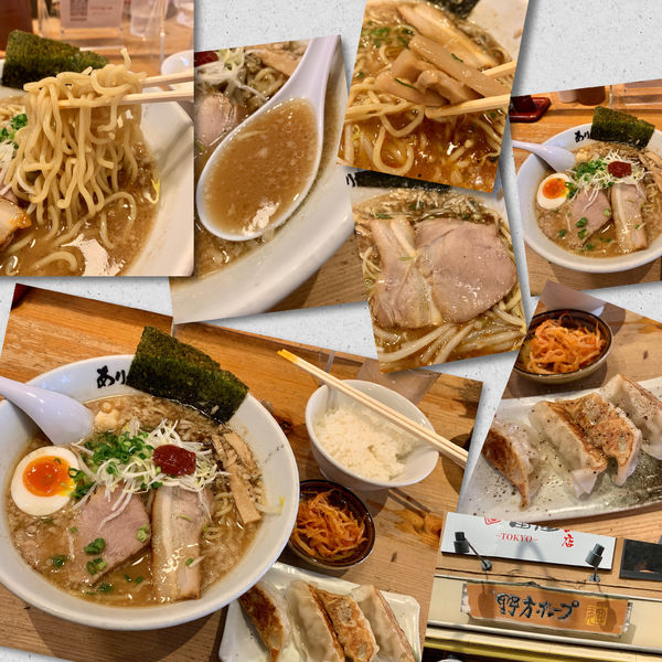 「濃（こく）930円＋餃子150円」@野方ホープ 目黒店の写真