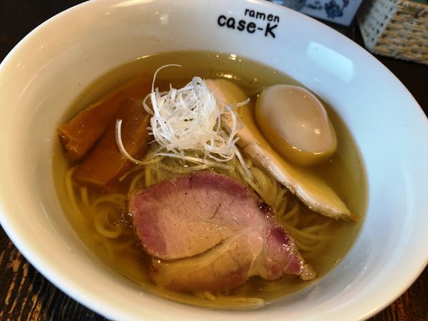 「とりのらぁめん（塩）＋味玉」@ramen case-Kの写真
