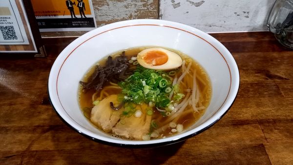 「しょうゆラーメン」@ラーメン まめマメ食堂の写真