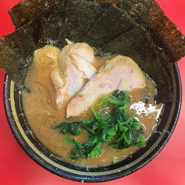 「チャーシューメン（３枚） 海苔」@柏 王道家の写真
