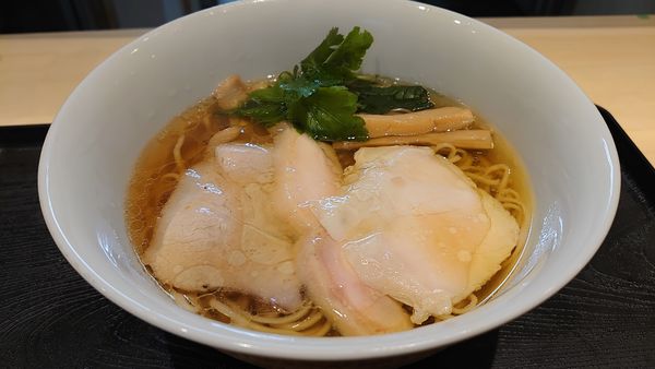 「鶏醤油ラーメン」@超純水採麺 天国屋の写真