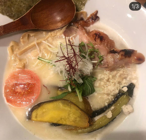 「そると白湯そば」@鶏そばつけそば そるとの写真