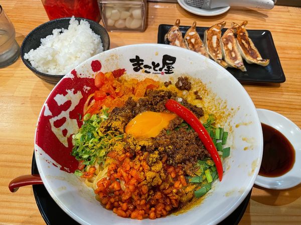 「咖哩まぜそば」@ラーメン まこと屋 八尾南太子堂店の写真