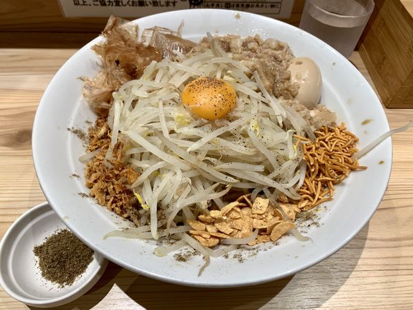 「マゼソバ眞久中盛」@眞久中の写真