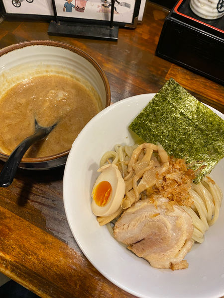「濃魚つけ麺醤油」@オリオン食堂の写真