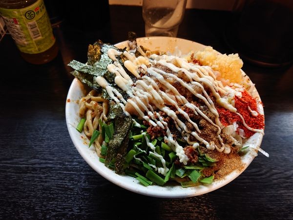 「台湾混ぜ蕎麦 アブラ ニンニク ホアジャオ マヨネーズ」@豚星。の写真