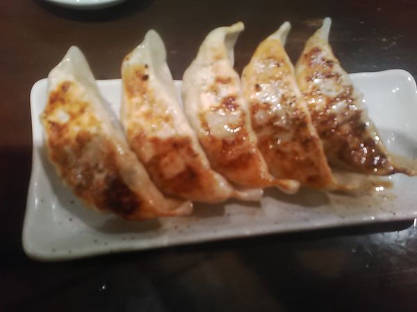 「餃子(500円)」@博多長浜ラーメン フクフクの写真