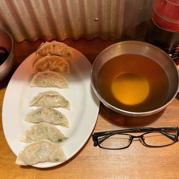 「水餃子(にんにく有)」@めぐろの安兵衛の写真