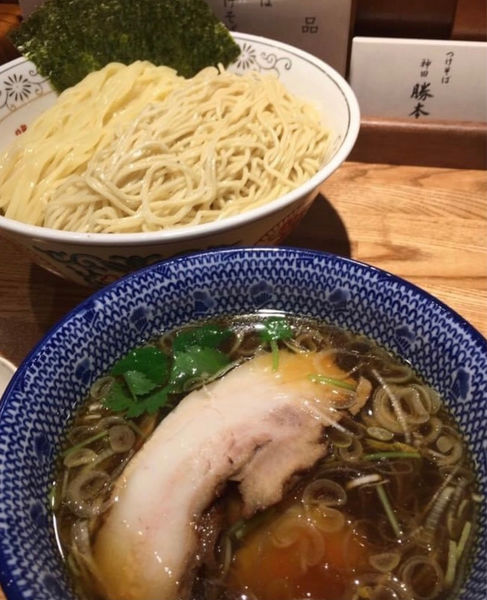 「清湯つけそば」@つけそば 神田勝本の写真