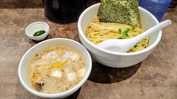 「濃厚ホタテつけそば(並・あつもり)」@NOODLE VOICEの写真