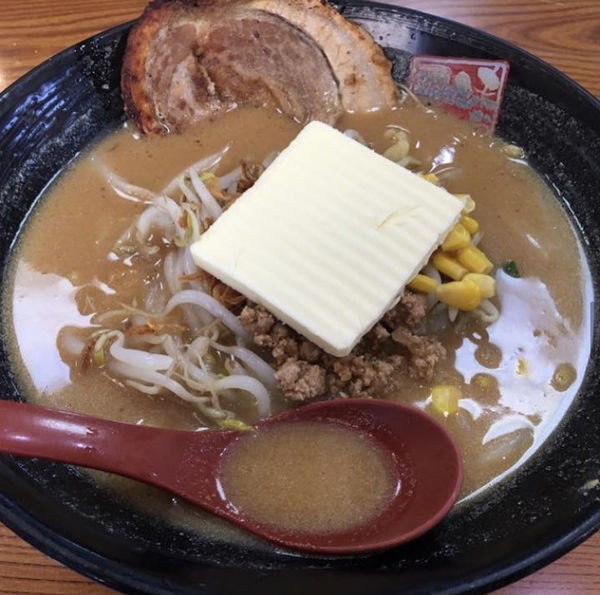 「北海道味噌バター」@蔵出し味噌 麺場 喜久屋 蘇我店の写真