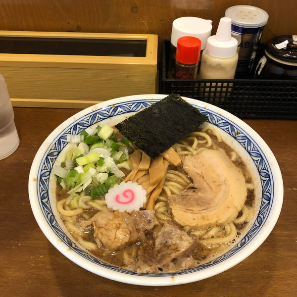 「味玉中華そば　大盛り」@つけめん 桜の如くの写真