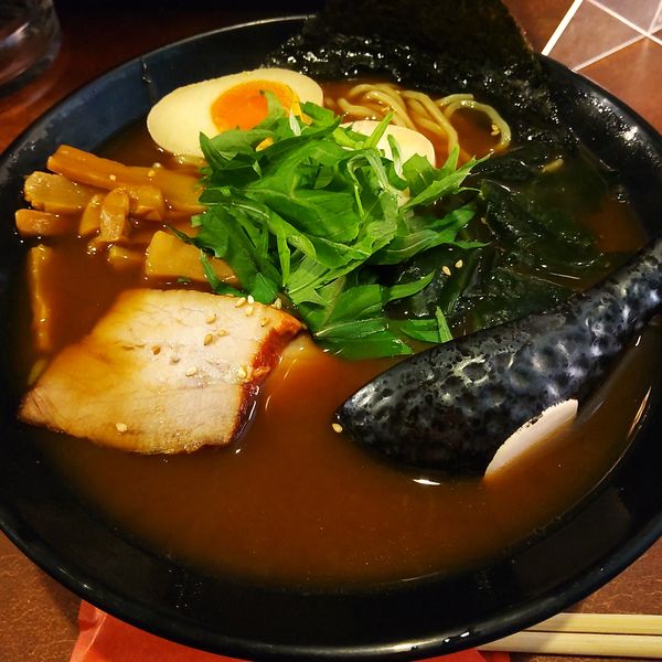「【限定】煮干しラーメン（￥700）」@焼酎BAR 平和島の写真