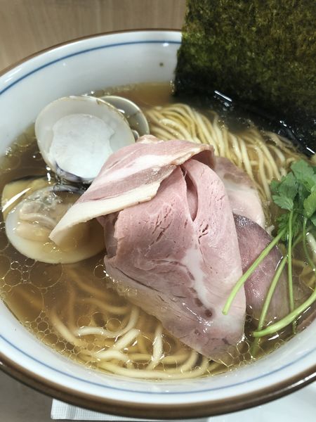 「蛤そば」@中華そば 四つ葉の写真