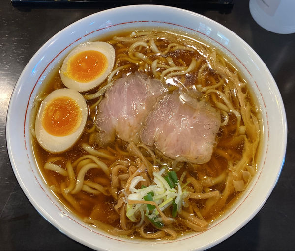 「味玉中華そば 大盛」@中華そば 敦の写真