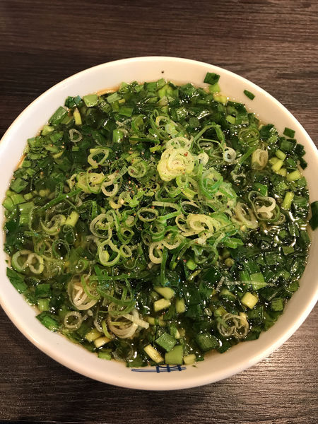 「[限定] 香油青葱ニラ蕎麦」@中華蕎麦 瑞山（ZUIZAN）の写真