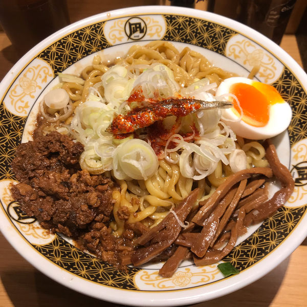 「煮干油そば（中盛）」@すごい煮干ラーメン凪 西新宿7丁目店の写真