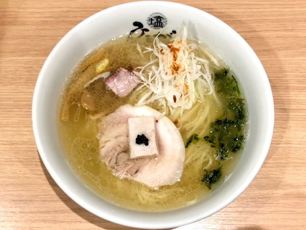 「★＜ひるがお 二十周年＞地鶏とホタテの塩ラーメン🍜¥1,100」@ひるがおの写真