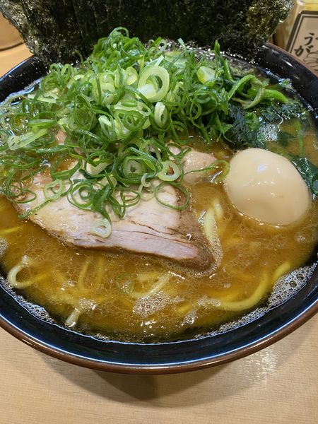 「皇綱特製ラーメン　海苔　うすめ　多め」@輝道家直系 皇綱家の写真