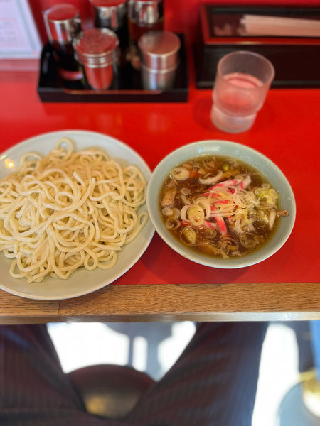 「つけそば850円」@丸長 目白店の写真