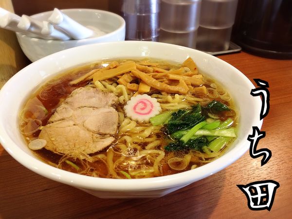 「らーめん￥750」@らーめん うち田の写真