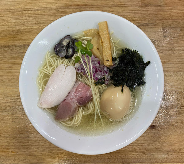 「しじみ蕎麦 塩」@しじみ中華蕎麦 イツ花の写真