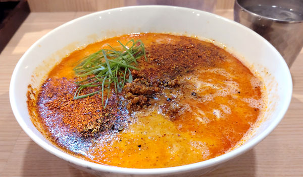 「【夜】坦坦麺+※辛味増し（大辛）」@中村麺三郎商店の写真