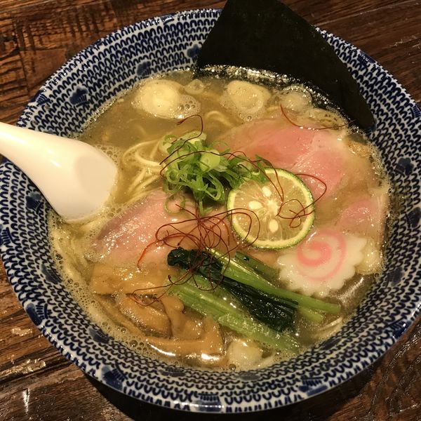 「生姜香る鰯中華そば」@鰯中華そば ささ木の写真