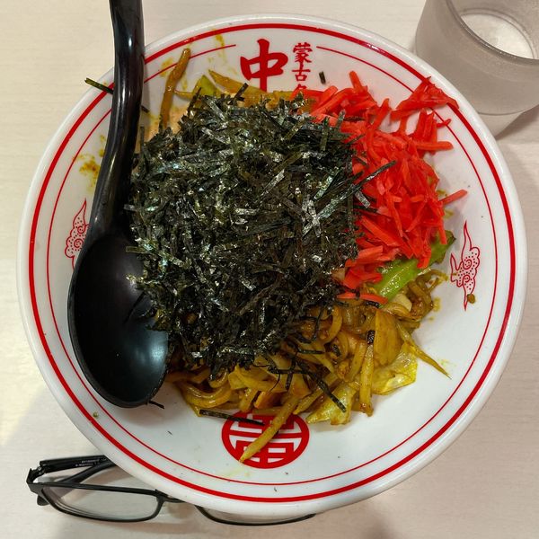 「イカリー焼きそば」@蒙古タンメン 中本 御徒町店の写真