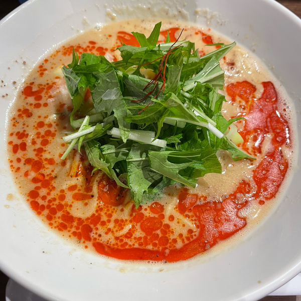 「坦々麺 白」@うさ担 浦和本店の写真