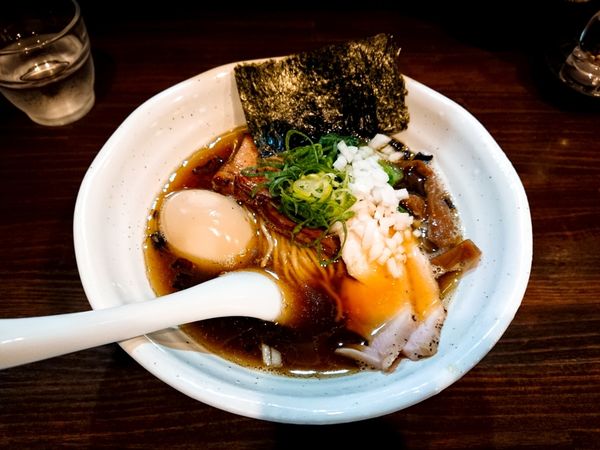 「特製煮干醤油」@NOODLE MEISTER 源九 GENKの写真