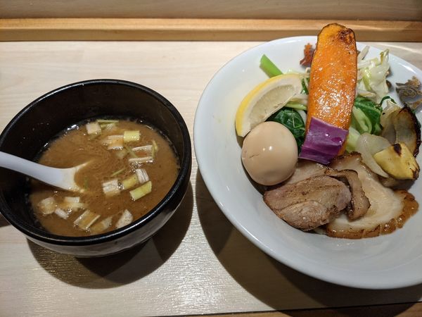 「レディースつけ麺900円」@八王子 麺屋土竜の写真