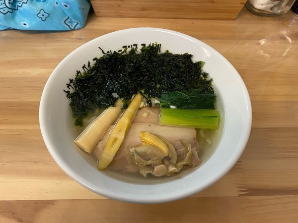 「潮らぁ麺」@Tokyo Bay Fisherman's noodleの写真