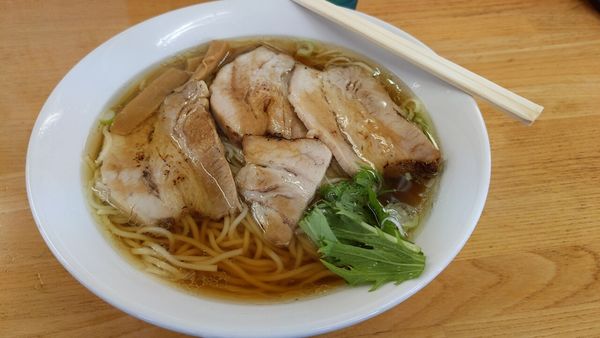 「醤油チャーシュー麺」@自家製麺 しゅん作の写真