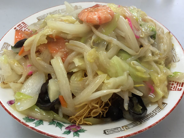 「皿うどん 細麺」@九州ラーメン 友理 本店の写真