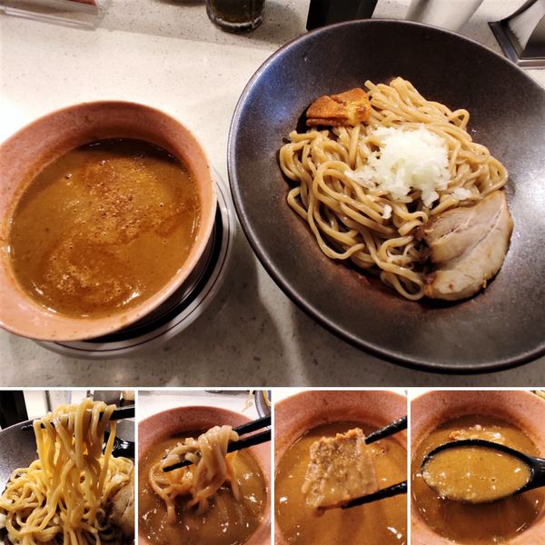 「海老ポタつけ麺　880円」@SHRIMP NOODLE 海老ポタの写真