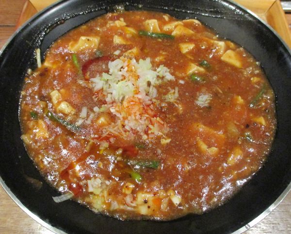 「全とろ麻婆麺　1000円」@新潟 三宝亭東京ラボ 中目黒店の写真