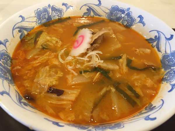 「ピリ辛ちゃんぽん」@レストラン橘の写真