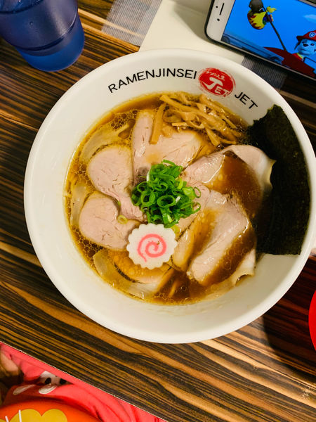 「チキンチャーシュー」@ラーメン人生 JET 福島本店の写真