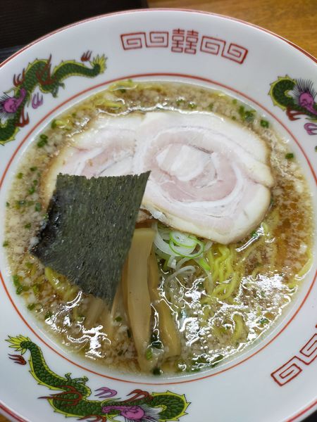 「チョッテリ醤油」@一条流 がんこラーメン 南千住店の写真