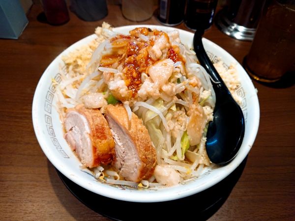 「小ラーメン(味噌山)」@豚山 横浜西口店の写真