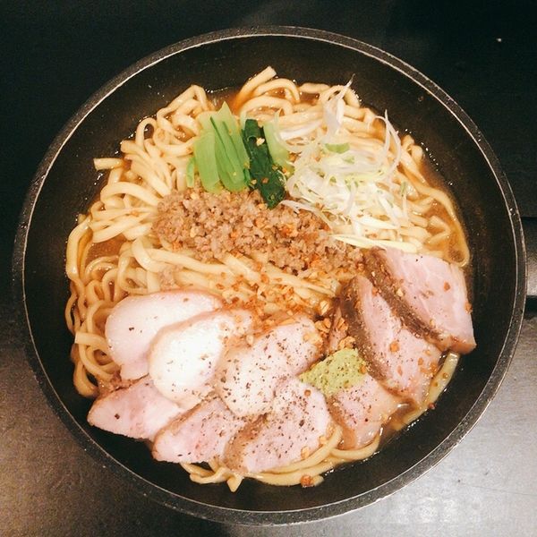 「黒毛和牛チャーシュー増し牛脂そば」@房総式ラーメン JINRIKISENの写真
