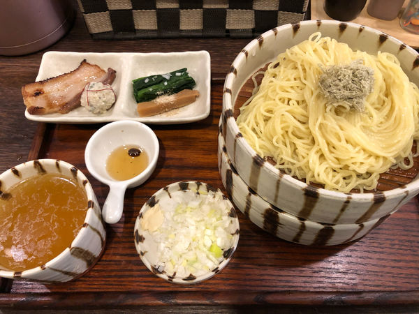 「しおつけそば」@焙煎汐蕎麦処 金字塔の写真